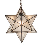 18"W Moravian Star Pendant