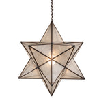 18"W Moravian Star Pendant