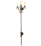 16"W Palmira 3 Lt Wall Sconce