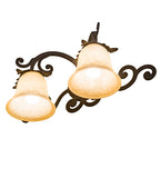 20"W Christiana 2 Lt Modern Wall Sconce