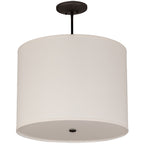 24"W Cilindro Textrene Pendant