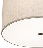 24"W Cilindro Textrene Pendant