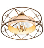 36"W Penelope 6 Lt Deco Pendant