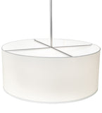 36"W Cilindro Textrene Pendant