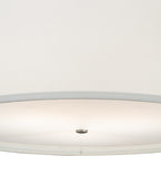 36"W Cilindro Textrene Pendant