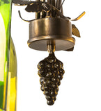 18"W Tuscan Vineyard 3 Lt Wine Bottle Chandelier