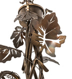 18"W Tuscan Vineyard 3 Lt Wine Bottle Chandelier