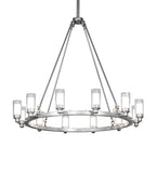 46"W Loxley Cayuga 12 Lt Chandelier