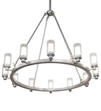 46"W Loxley Cayuga 12 Lt Chandelier