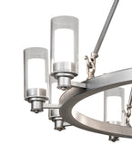 46"W Loxley Cayuga 12 Lt Chandelier