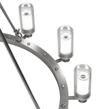 46"W Loxley Cayuga 12 Lt Chandelier