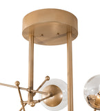 40"W Bola Matrix Contemporary Chandelier