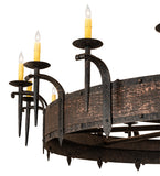 72"W Costello 18 Lt Chandelier