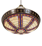 62"W Fleur-de-lis Inverted Pendant
