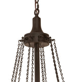 60"W Marcie 10 Lt Chandelier
