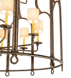 54"W Grand Stair 18 Lt Chandelier