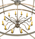 48"W Aldari 12 Lt Modern Chandelier