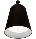 30"W Cilindro Tapered Modern Pendant