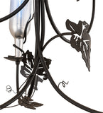 34"W Tuscan Vineyard 9 Lt Wine Bottle Chandelier