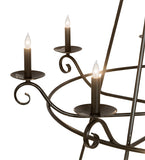 60"W Estrella 24 Lt Three Tier Chandelier