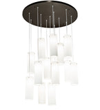 48"W Cilindro 14 Lt Cascading Pendant