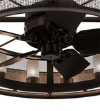 48"W Smythe Craftsman 16 Lt Chandel-Air Fan