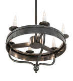 30"W Parnella 6 Lt Gothic Chandelier