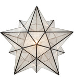18"W Moravian Star Pendant