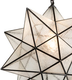 18"W Moravian Star Pendant