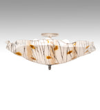 24"W Metro Fusion Ramoscelli Flush Mount