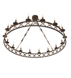 53"W Kingsbridge 16 Lt Chandelier