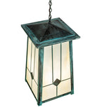 18"Sq Porte Cochere Outdoor Pendant