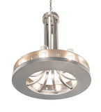 28"W Arion 8 Lt Chandelier