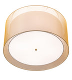 26"W Cilindro Flush Mount