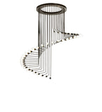 65"W Alva Cascading Chandelier