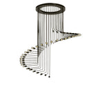 65"W Alva Cascading Chandelier