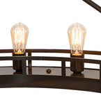 48"W Barbury 18 Lt Chandelier