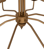 42"W Yanis 12 Lt Two Tier Chandelier