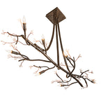 48"L Winter Solstice Budding Chandelier