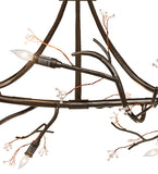 48"L Winter Solstice Budding Chandelier