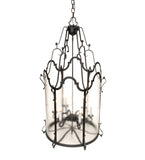 24"W Dubrek 6 Lt Foyer Lantern