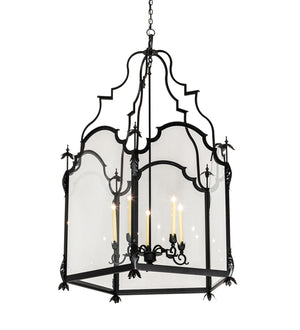 46"W Lattimer 5 Lt Pendant