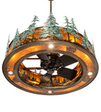 45"W Tall Pines Chandel-Air Fan