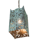 8"Sq Moroccan Pendant