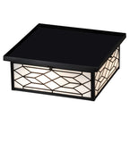 14"Sq Seneca Ponte Flush Mount