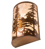 12"W Tall Pines Wall Sconce