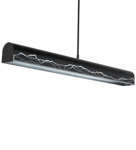52"L Mountains Pendant