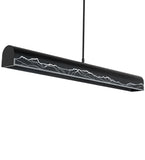 52"L Mountains Pendant