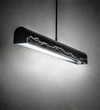 52"L Mountains Pendant