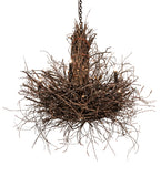 36"W Twigs 6 Lt Chandelier